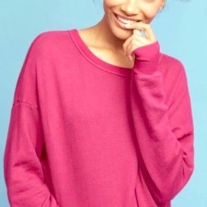 T.la Slouchy Sweatshirt *Anthropologie*